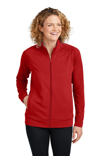 Women's Sport-Wick® Stretch Full-Zip Cadet Jacket