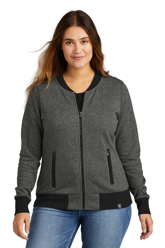 Women's French Terry Baseball Full-Zip