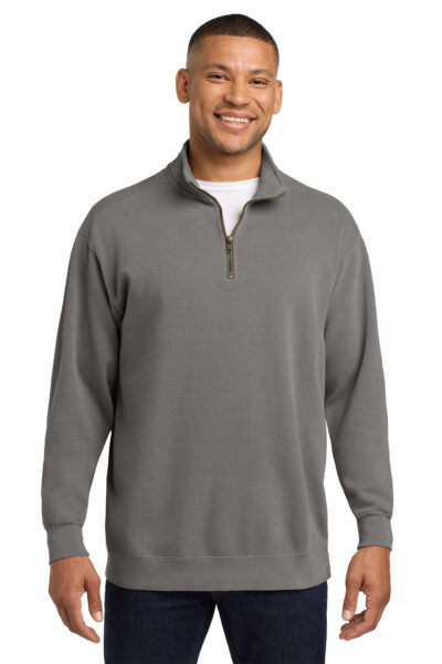 Men's Ring Spun 1/4-Zip Sweatshirt - Image 5