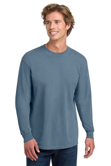 Heavyweight Ring Spun Long Sleeve Tee - Image 2