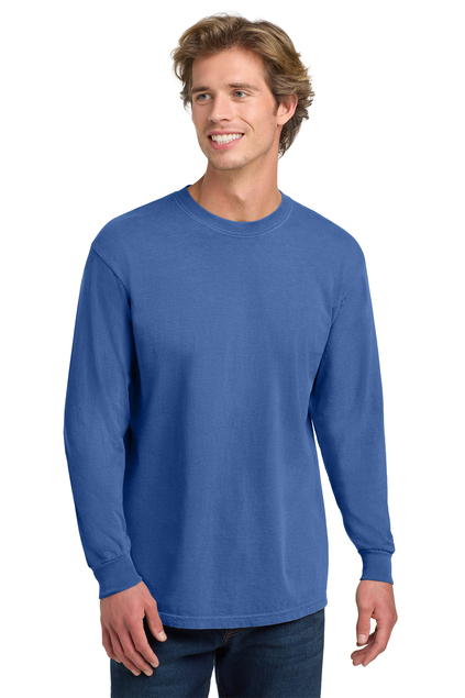 Heavyweight Ring Spun Long Sleeve Tee - Image 3