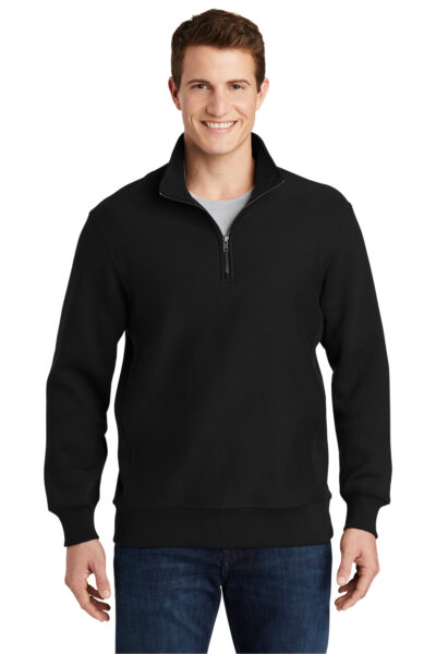 Men's 1/4-Zip Pullover Sweatshirt - Image 3