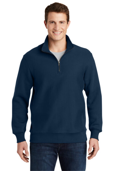 Men's 1/4-Zip Pullover Sweatshirt - Image 2